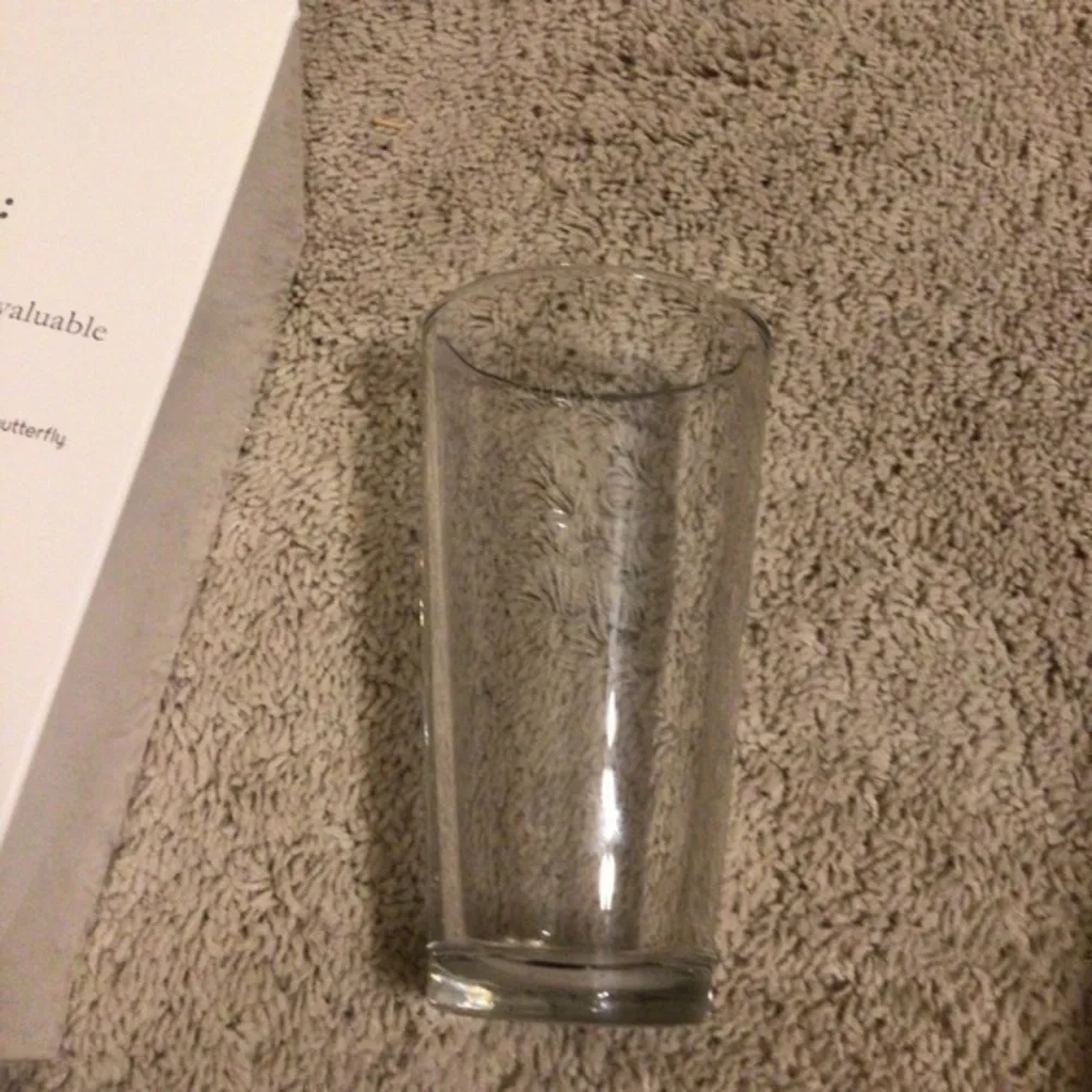 Funny beer drinking pint glass Beauty is in the eye of the beer holder